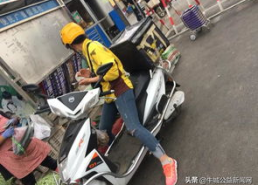 长沙外卖小姐姐图片高清,美食传递中的温暖瞬间