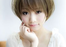 短发美女照片,时尚女性的多元风采